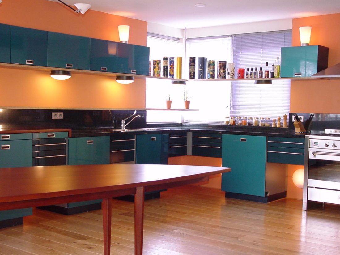 Keuken, ontwerp Jan Stigt